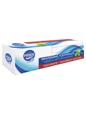 Pride Ultra Plus Toothbrush With Toothpaste Value Pack