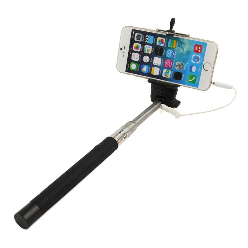 Profissional Grooves On Selfie Sticks Mobile Phone Camera Selfie Tripod 14 Screw Extendable Portrait Handheld Selfie Monopod