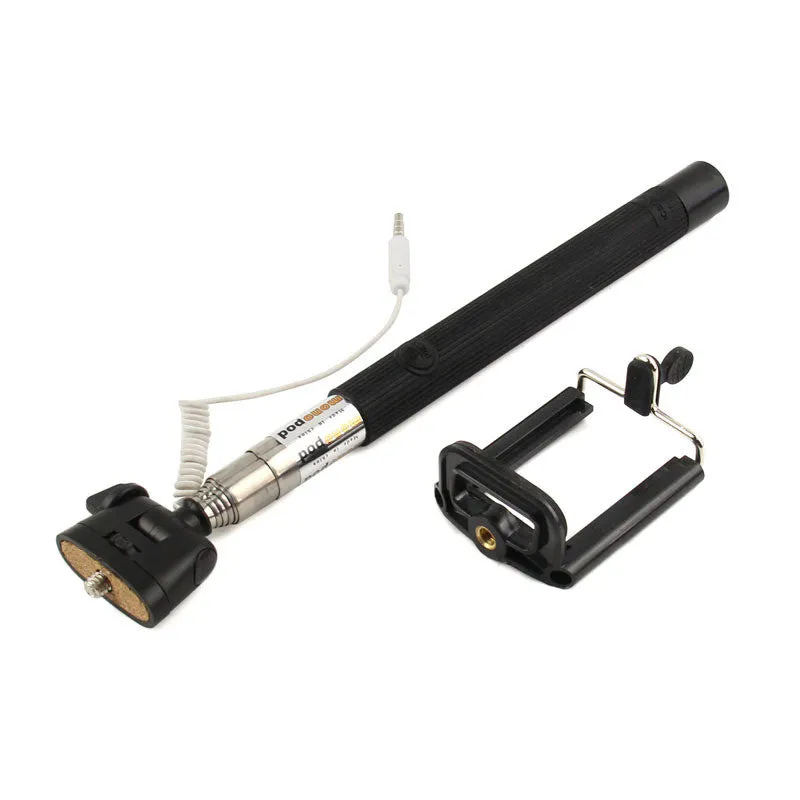 Profissional Grooves On Selfie Sticks Mobile Phone Camera Selfie Tripod 14 Screw Extendable Portrait Handheld Selfie Monopod