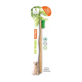 Pure and Natural Pet Organic Dental Solutions Bamboo Toothbrush