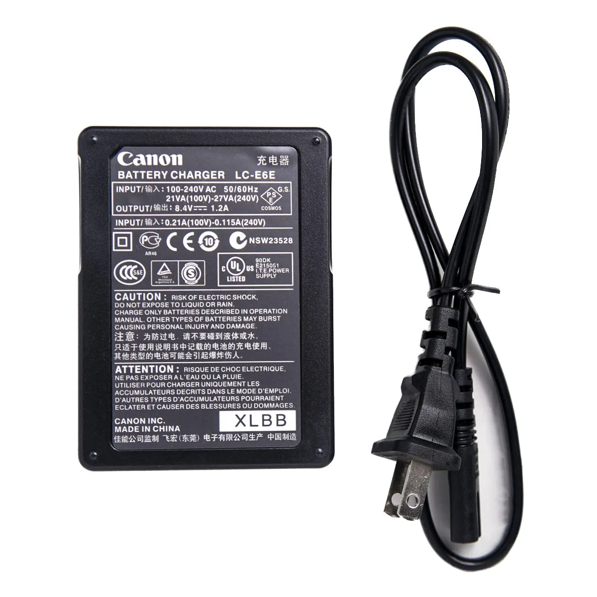 Pxel Canon LC-E6 Replacement Battery Charger for Canon LP-E6 Lithium-Ion Batteries Select Canon EOS Cameras (Class A)