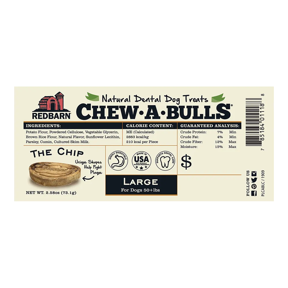 Redbarn Chew-A-Bulls® Chip