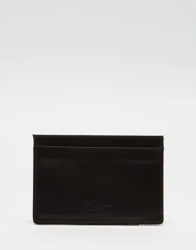 RM Williams Singleton  Card Holder Dark Brown