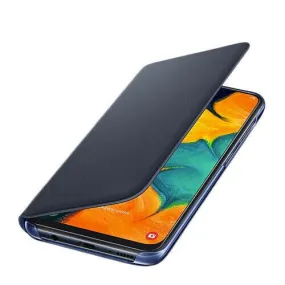 Samsung Galaxy A30 Wallet Cover Black - EF-WA305PBEGWW