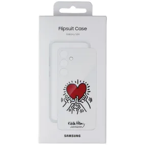 Samsung Official Flipsuit Case for Samsung Galaxy S24 - White