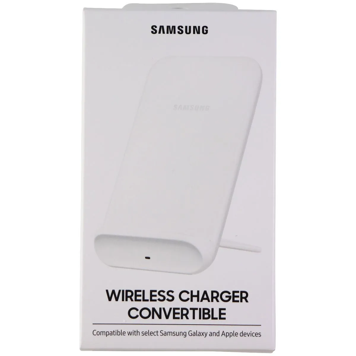 Samsung Wireless Charger Convertible Qi (Pad/Stand) - White (EP-N3300TWEGUS)