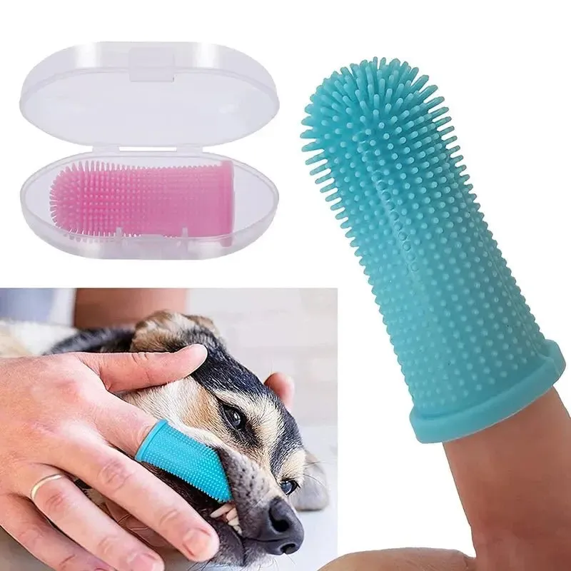 Soft Finger Toothbrush for Pets