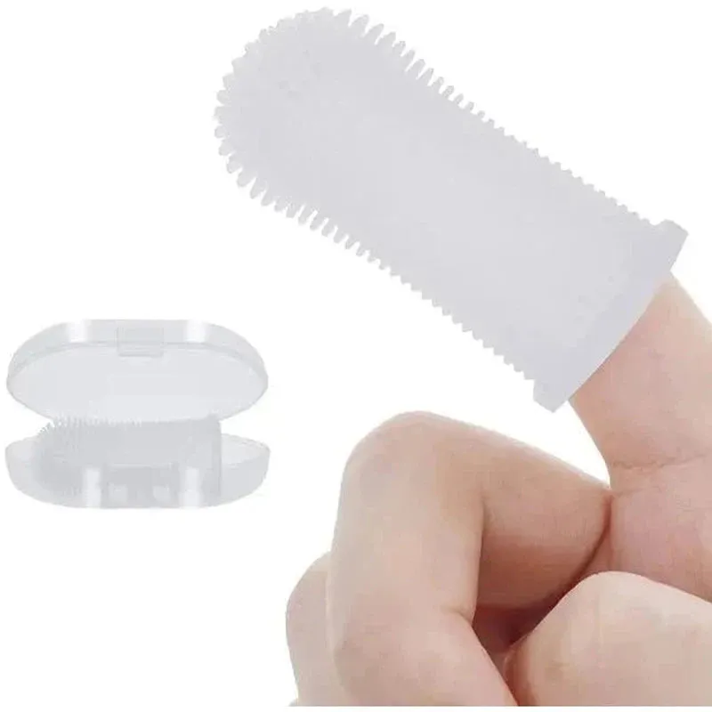 Soft Finger Toothbrush for Pets