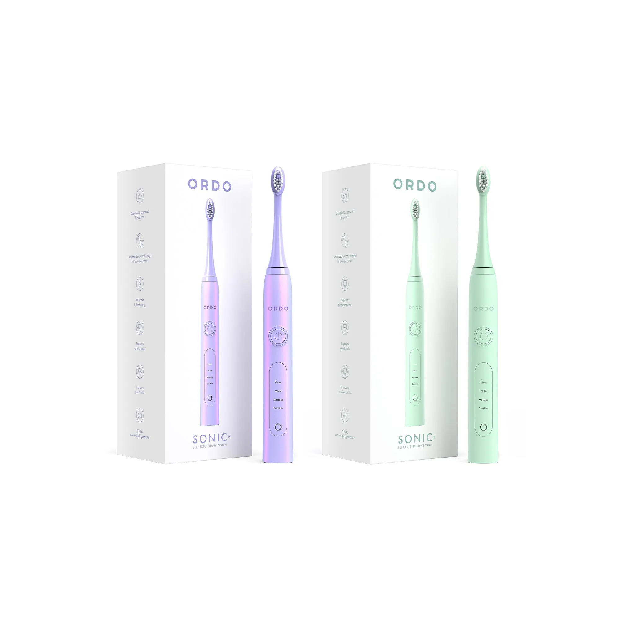 Sonic  Duo Bundle - Pearl Violet and Mint Green