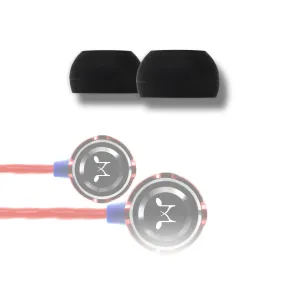 SoundMAGIC Replacement Black Bowl Silicone Eartips - Medium - 3 Pairs