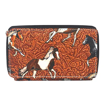 Spanish Saddle NGIL Canvas All in One Wallet