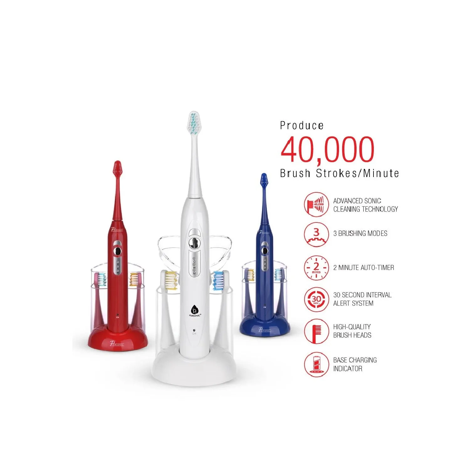 SPM Sonic movement Rechargeable Electric Toothbrush