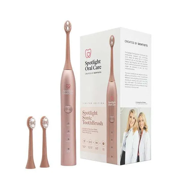 Spotlight Oral Care Sonic Electric Toothbrush - Rose Gold | ROSEGOLDSONIC