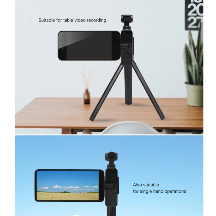 Sunnylife OP-ZJ061 Folding Sucker Holder   Tripod for DJI OSMO Pocket