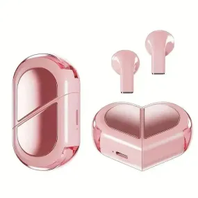 Swivel Heart Compact Wireless Earphones