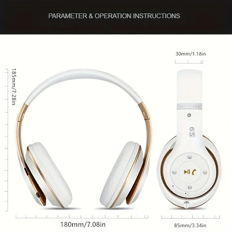 Tablet Headphones | Wireless BT 5.0 Stereo For Phone PC Headset