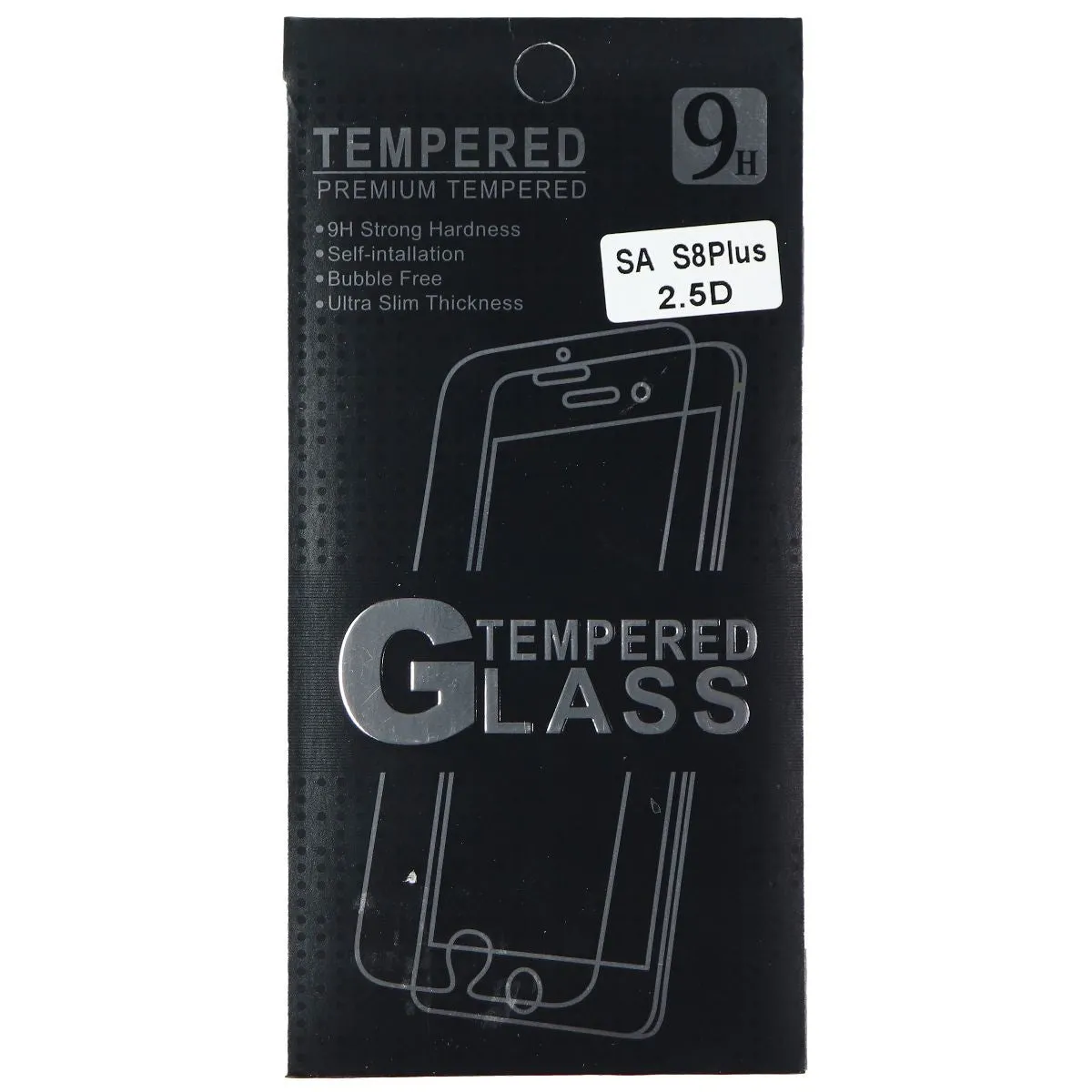 Tempered Premium Screen Protector for Samsung Galaxy (S8 )