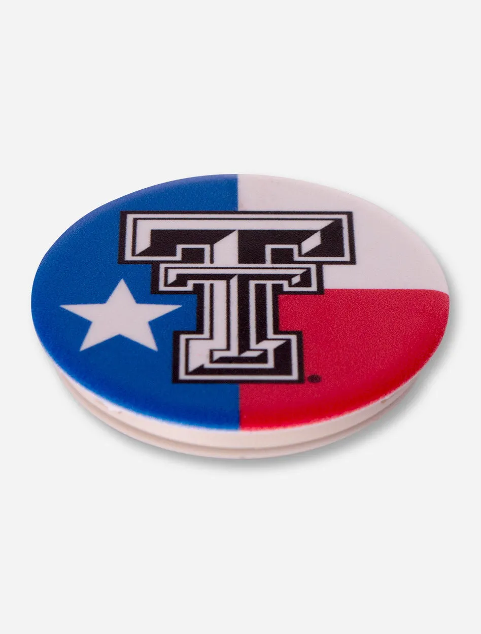 Texas Tech Red Raiders Flag Pop Socket Grip Stand