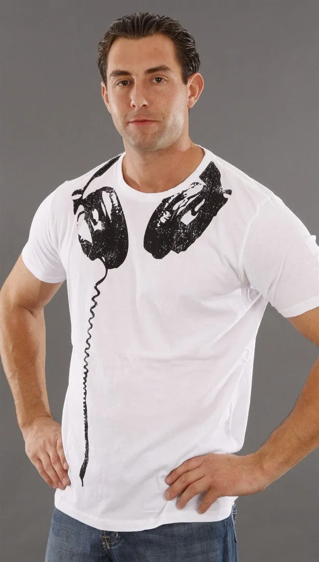 Threads 4 Thought Headphone Tee in White