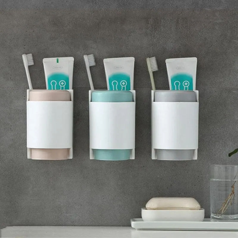 Toothbrush Holder Toothpaste Rack