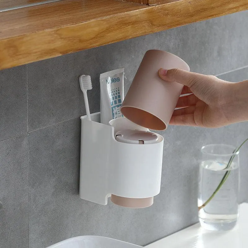 Toothbrush Holder Toothpaste Rack