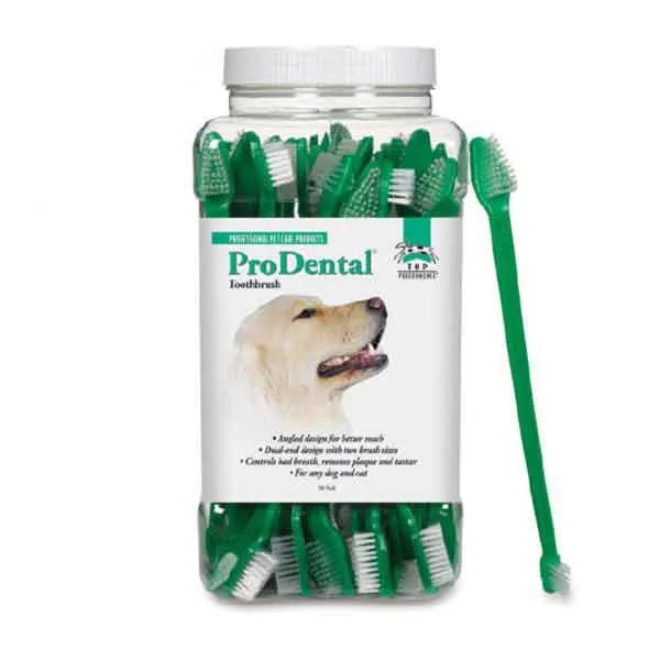 Top Performance® ProDental® Dual-End Toothbrushes - For Dogs and Cats