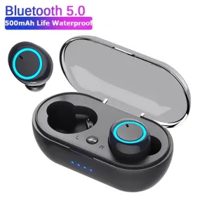 Touch Control Wireless Bluetooth Waterproof Earphone