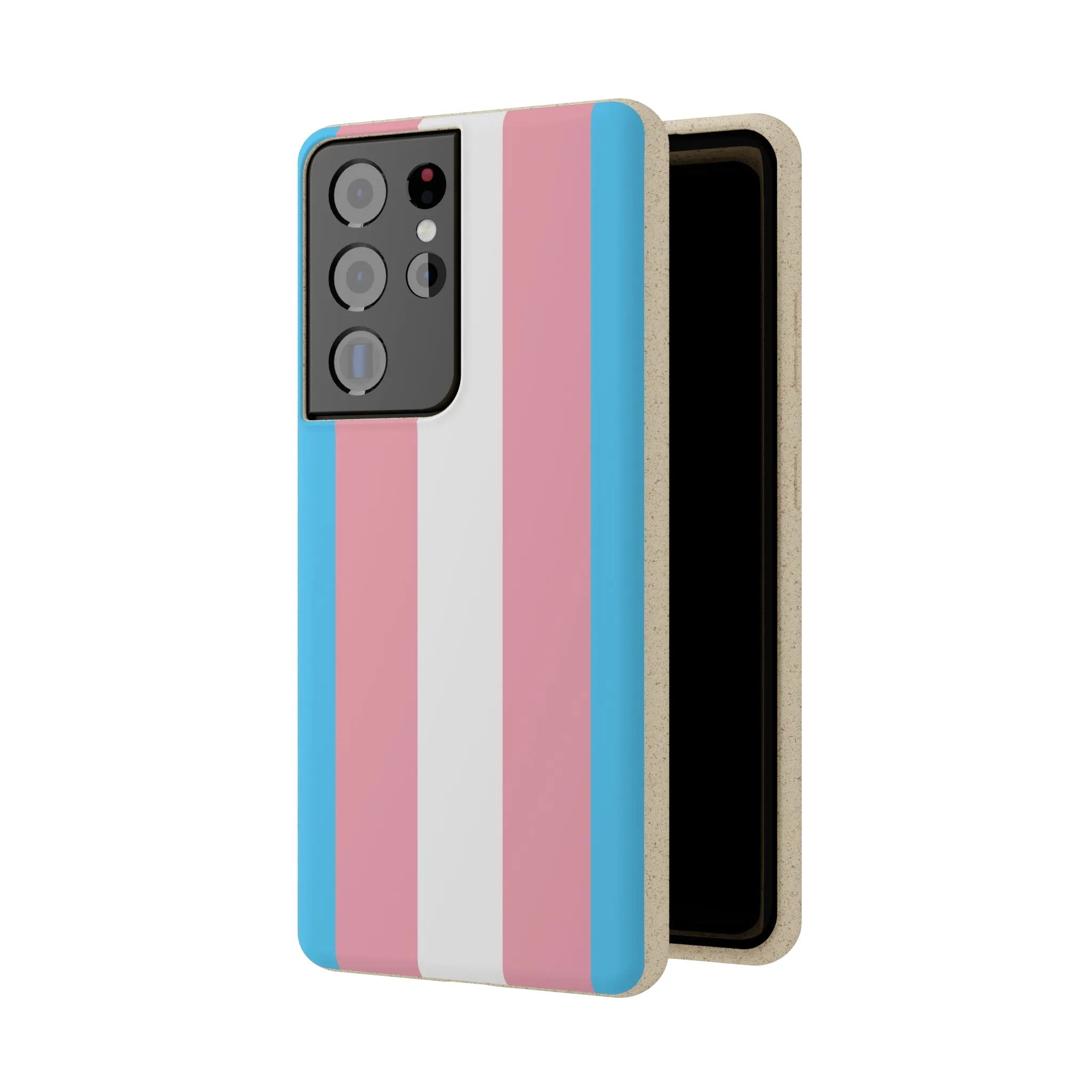 Transgender Pride Biodegradable Phone Case - Eco-Friendly, Sustainable, Phone Accessories