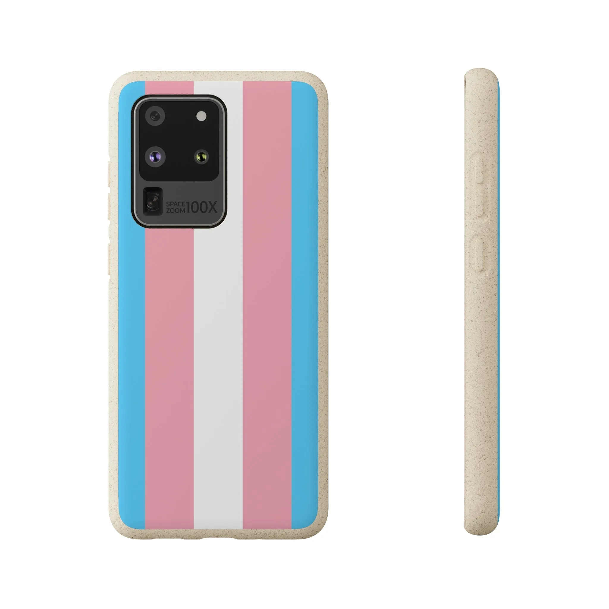 Transgender Pride Biodegradable Phone Case - Eco-Friendly, Sustainable, Phone Accessories