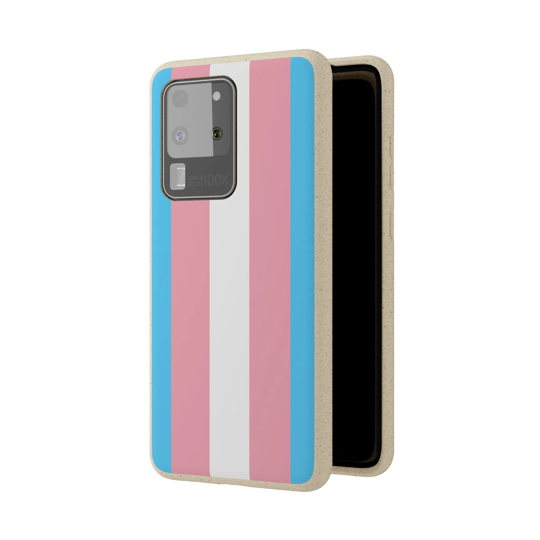 Transgender Pride Biodegradable Phone Case - Eco-Friendly, Sustainable, Phone Accessories