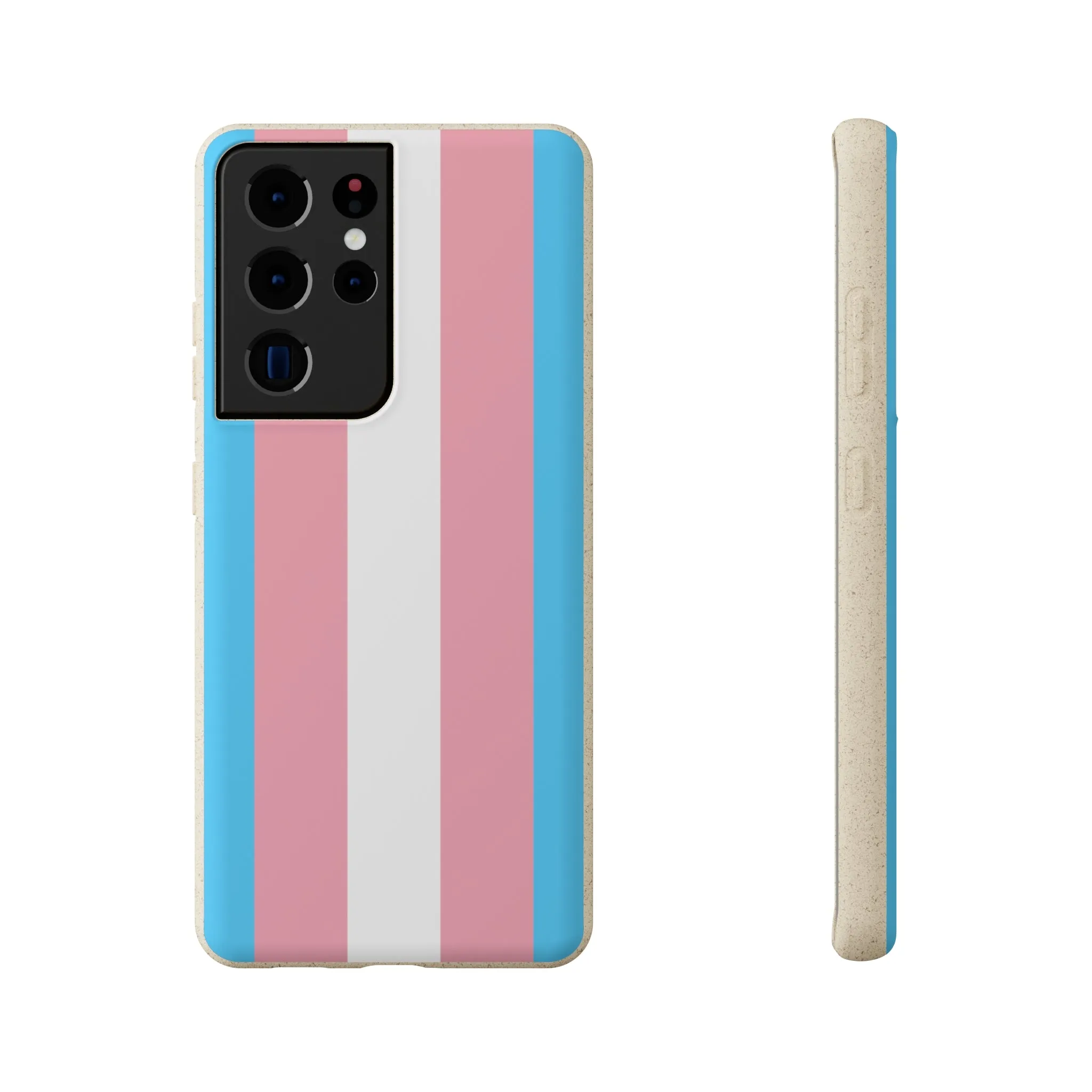 Transgender Pride Biodegradable Phone Case - Eco-Friendly, Sustainable, Phone Accessories