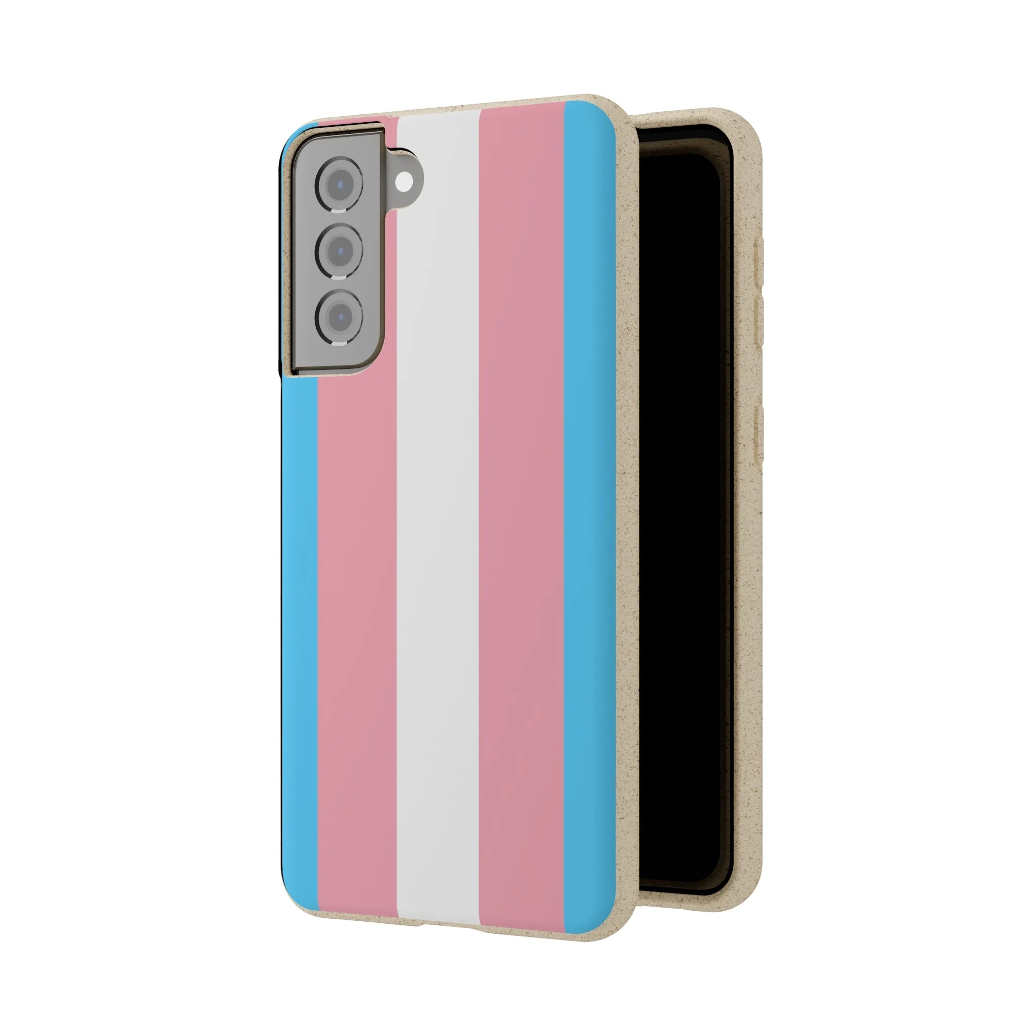 Transgender Pride Biodegradable Phone Case - Eco-Friendly, Sustainable, Phone Accessories