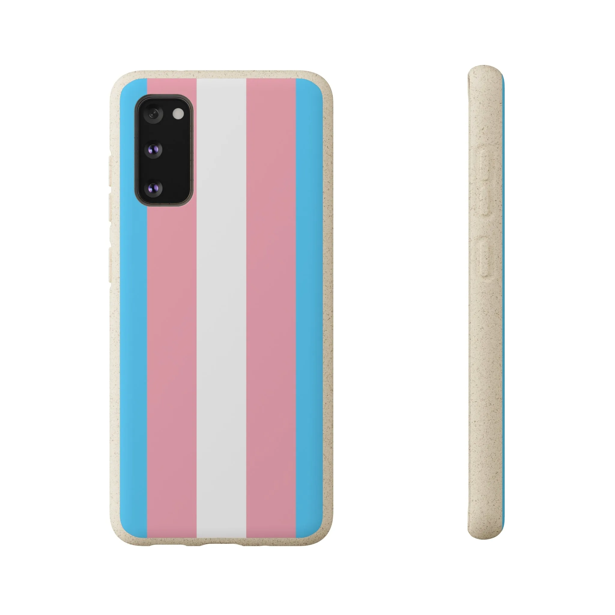 Transgender Pride Biodegradable Phone Case - Eco-Friendly, Sustainable, Phone Accessories