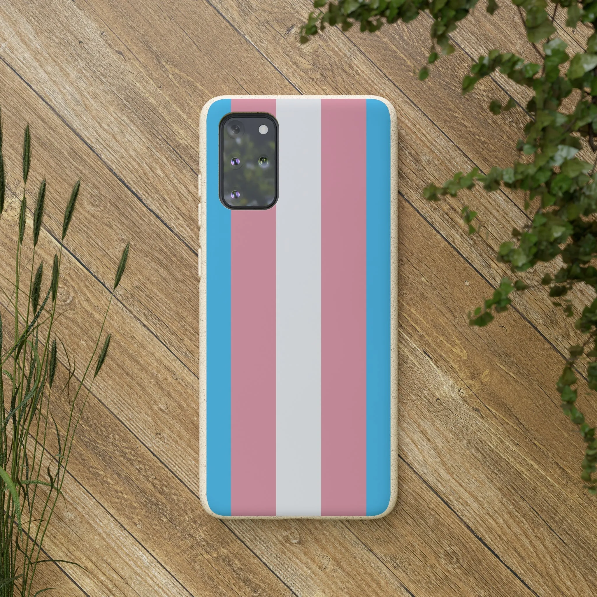 Transgender Pride Biodegradable Phone Case - Eco-Friendly, Sustainable, Phone Accessories