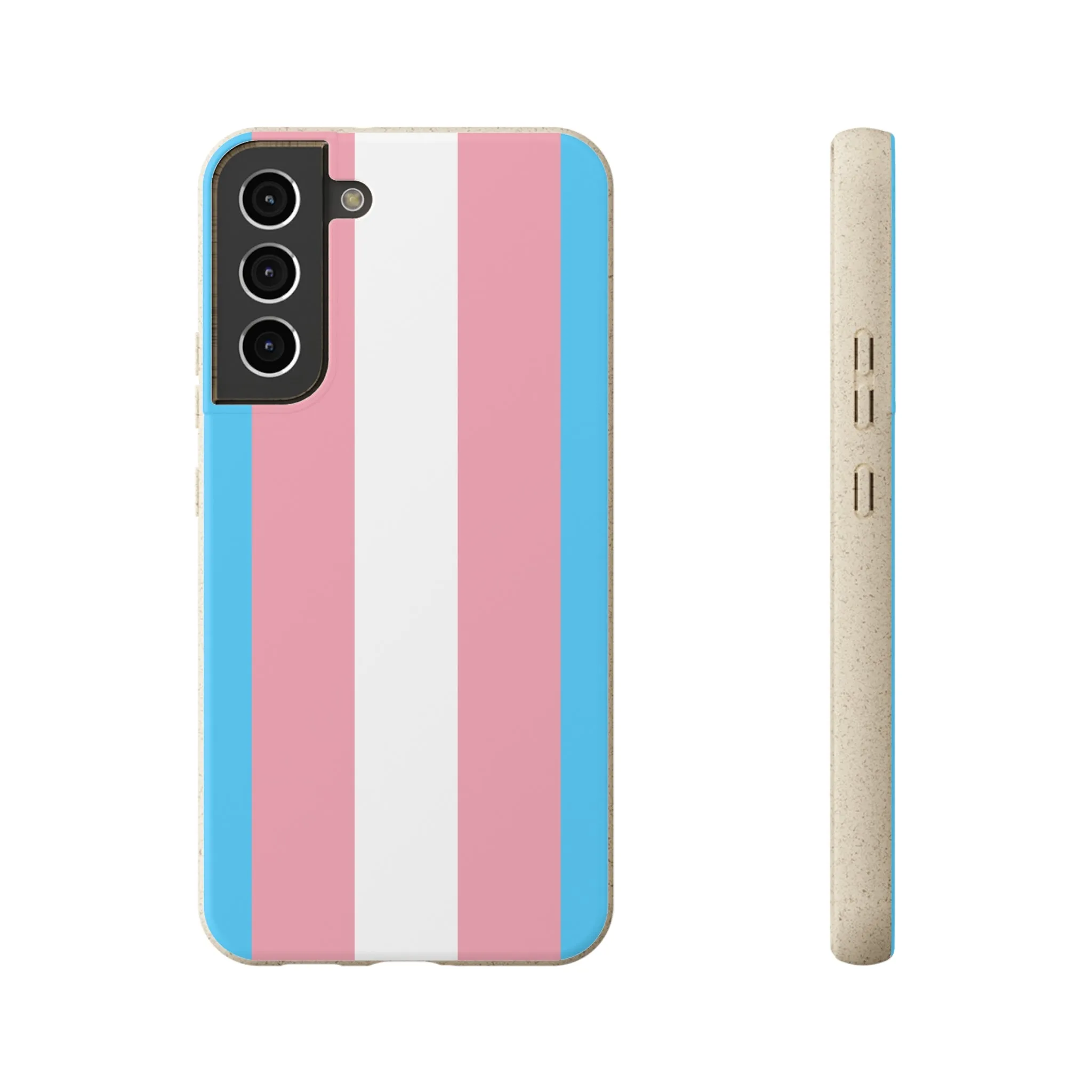 Transgender Pride Biodegradable Phone Case - Eco-Friendly, Sustainable, Phone Accessories