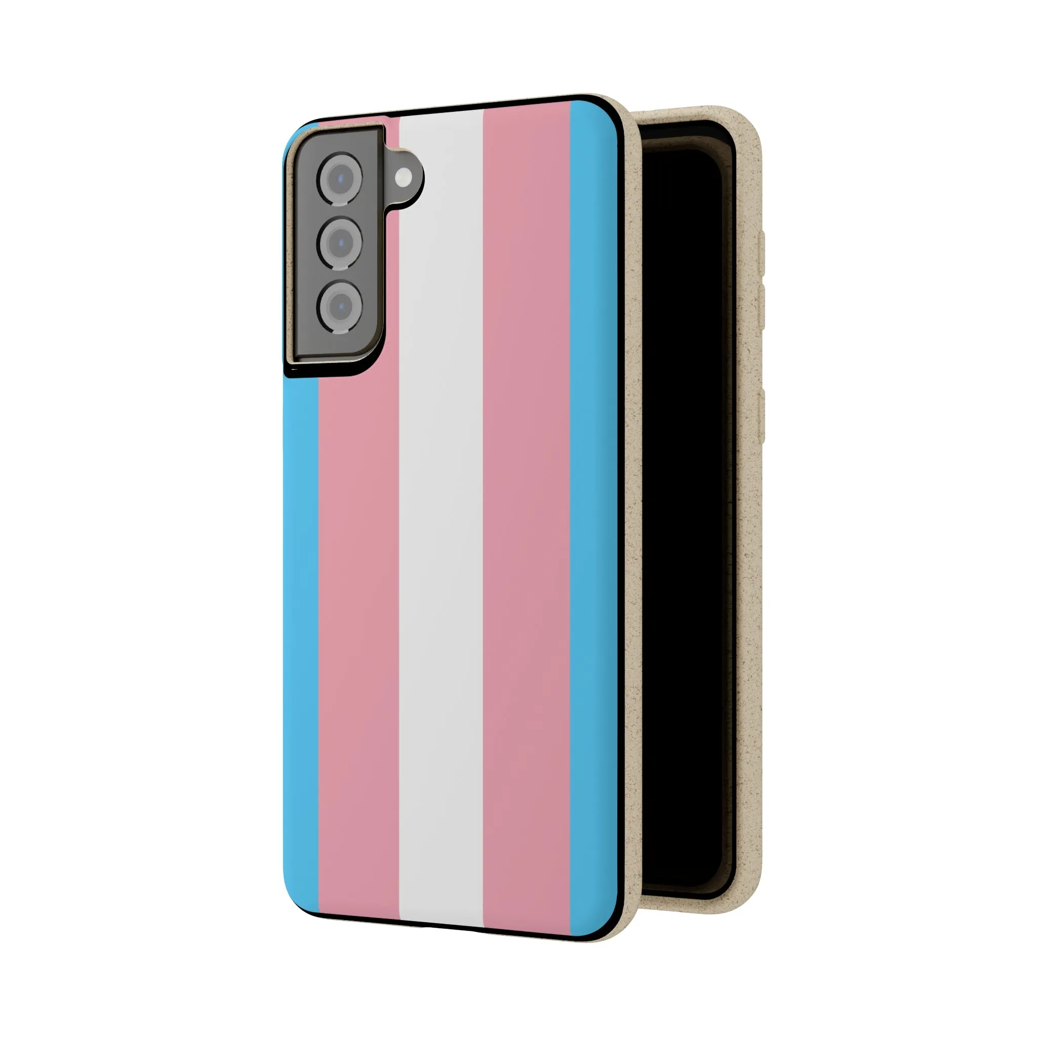 Transgender Pride Biodegradable Phone Case - Eco-Friendly, Sustainable, Phone Accessories