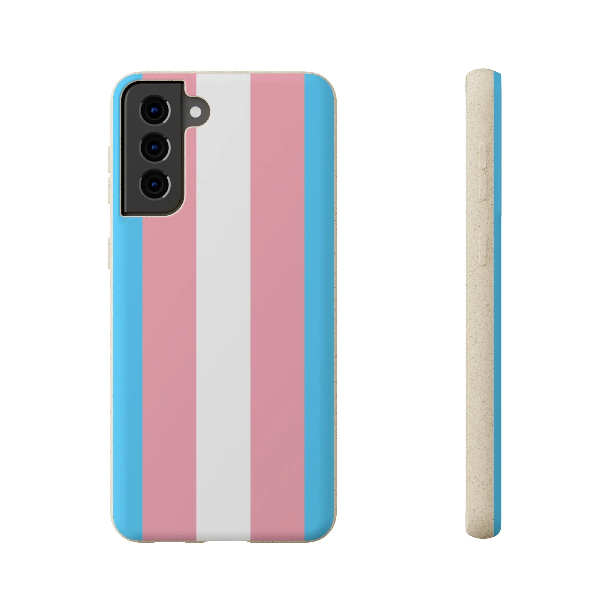 Transgender Pride Biodegradable Phone Case - Eco-Friendly, Sustainable, Phone Accessories