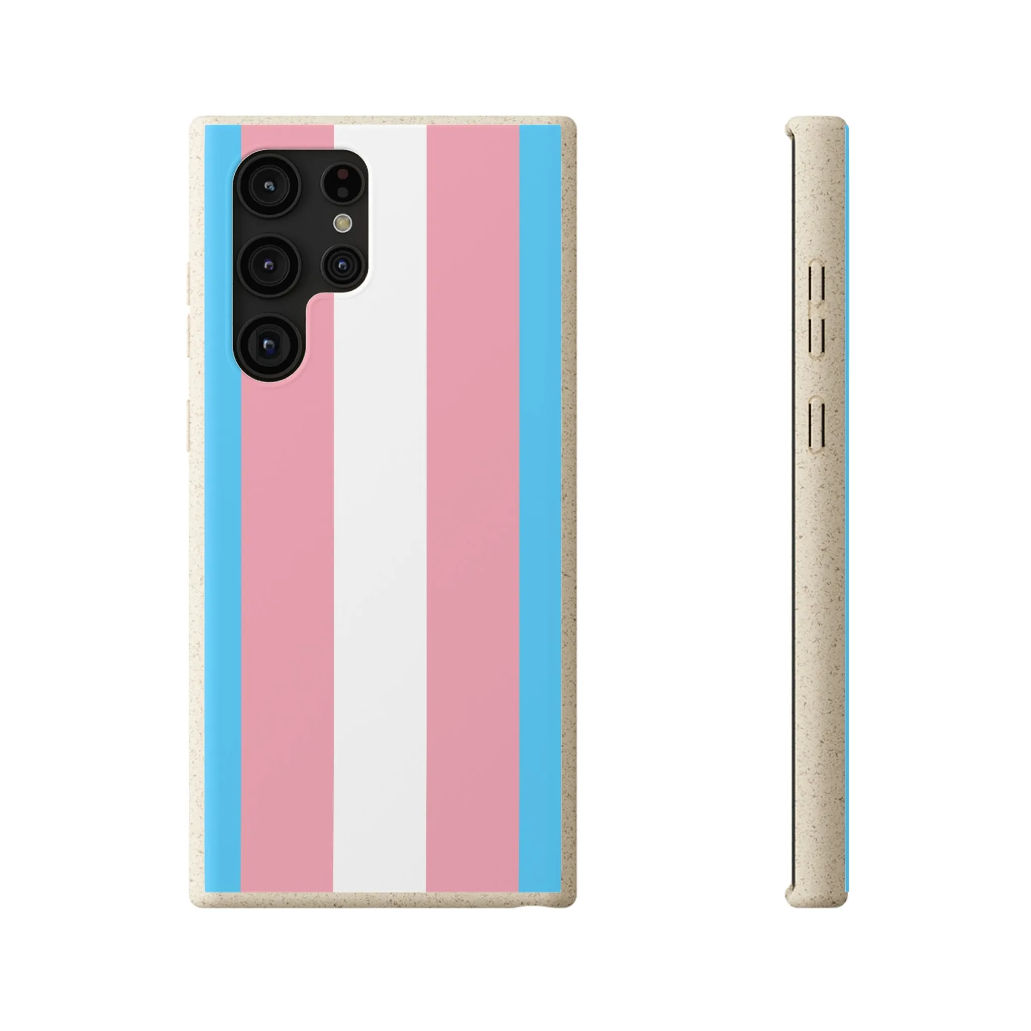 Transgender Pride Biodegradable Phone Case - Eco-Friendly, Sustainable, Phone Accessories