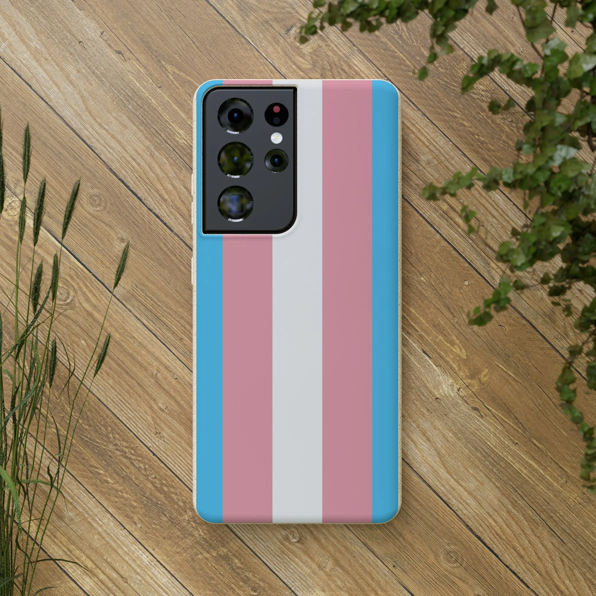 Transgender Pride Biodegradable Phone Case - Eco-Friendly, Sustainable, Phone Accessories