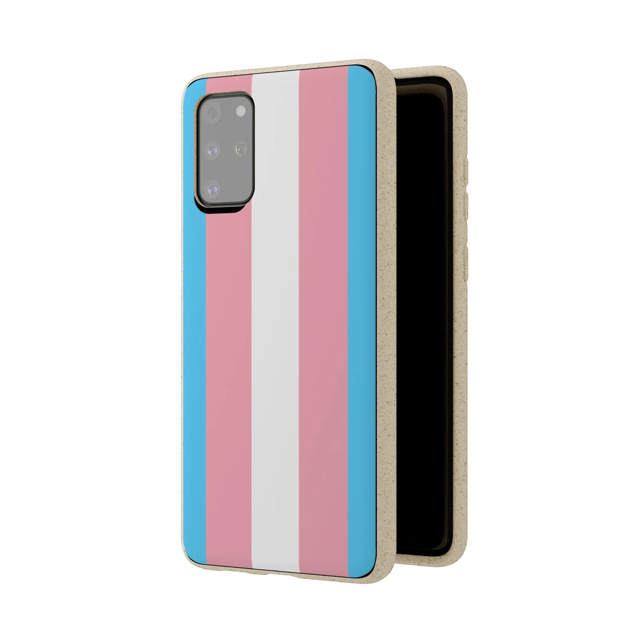 Transgender Pride Biodegradable Phone Case - Eco-Friendly, Sustainable, Phone Accessories