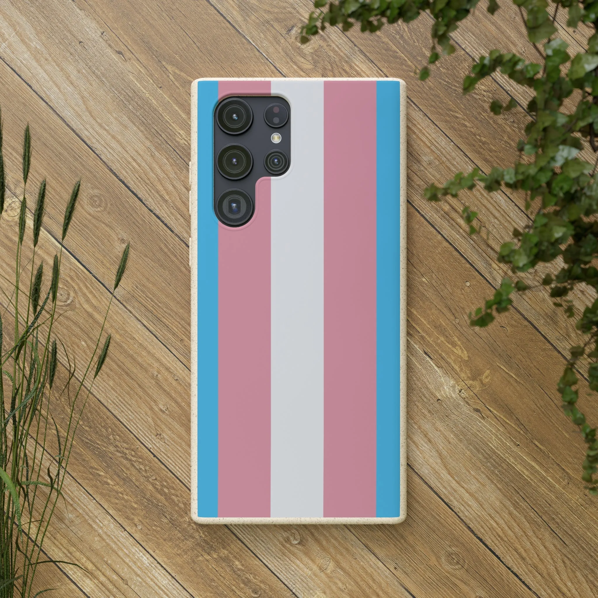 Transgender Pride Biodegradable Phone Case - Eco-Friendly, Sustainable, Phone Accessories