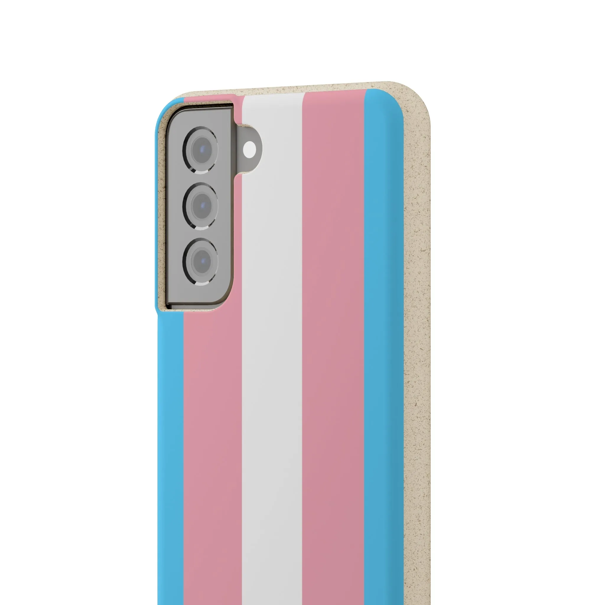 Transgender Pride Biodegradable Phone Case - Eco-Friendly, Sustainable, Phone Accessories