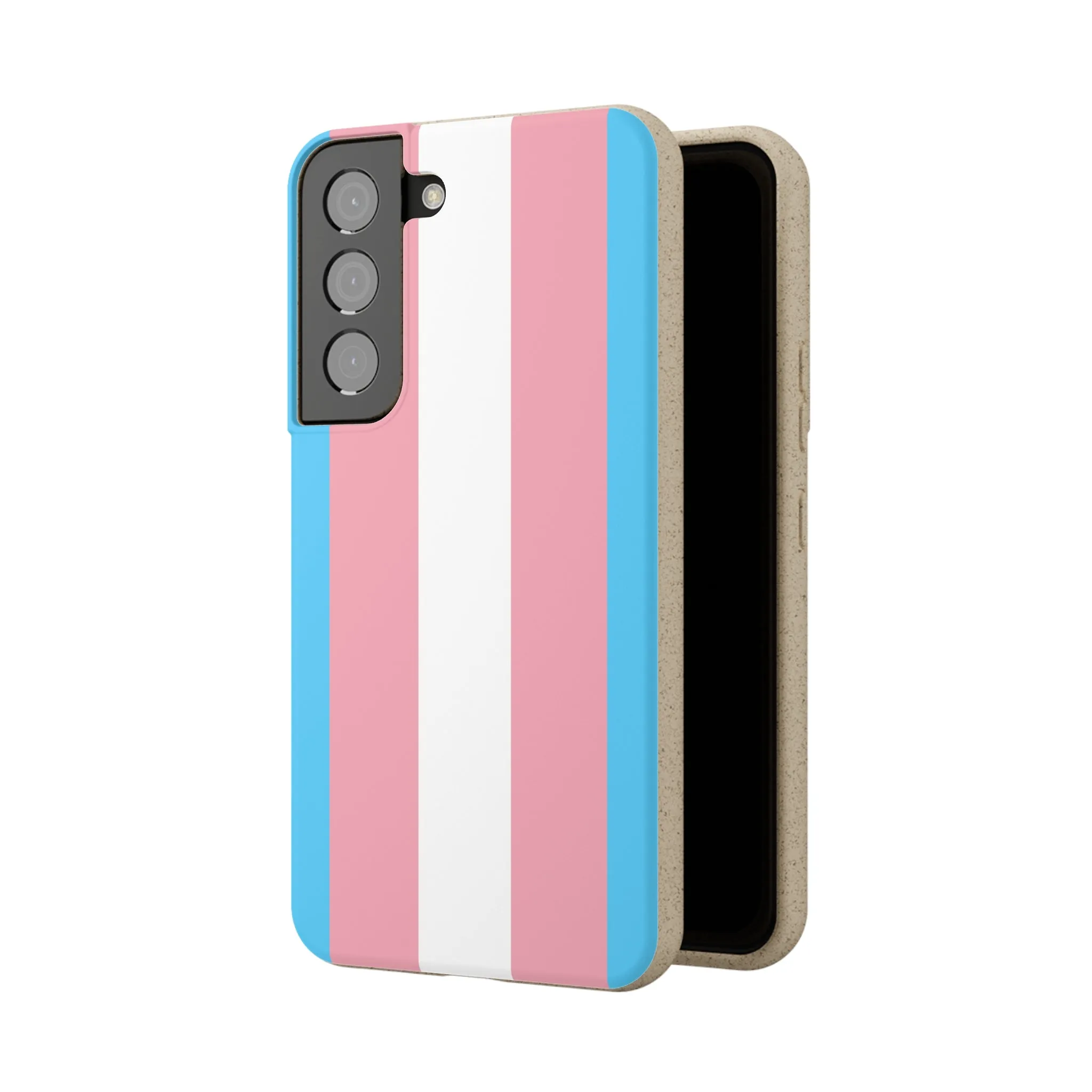 Transgender Pride Biodegradable Phone Case - Eco-Friendly, Sustainable, Phone Accessories