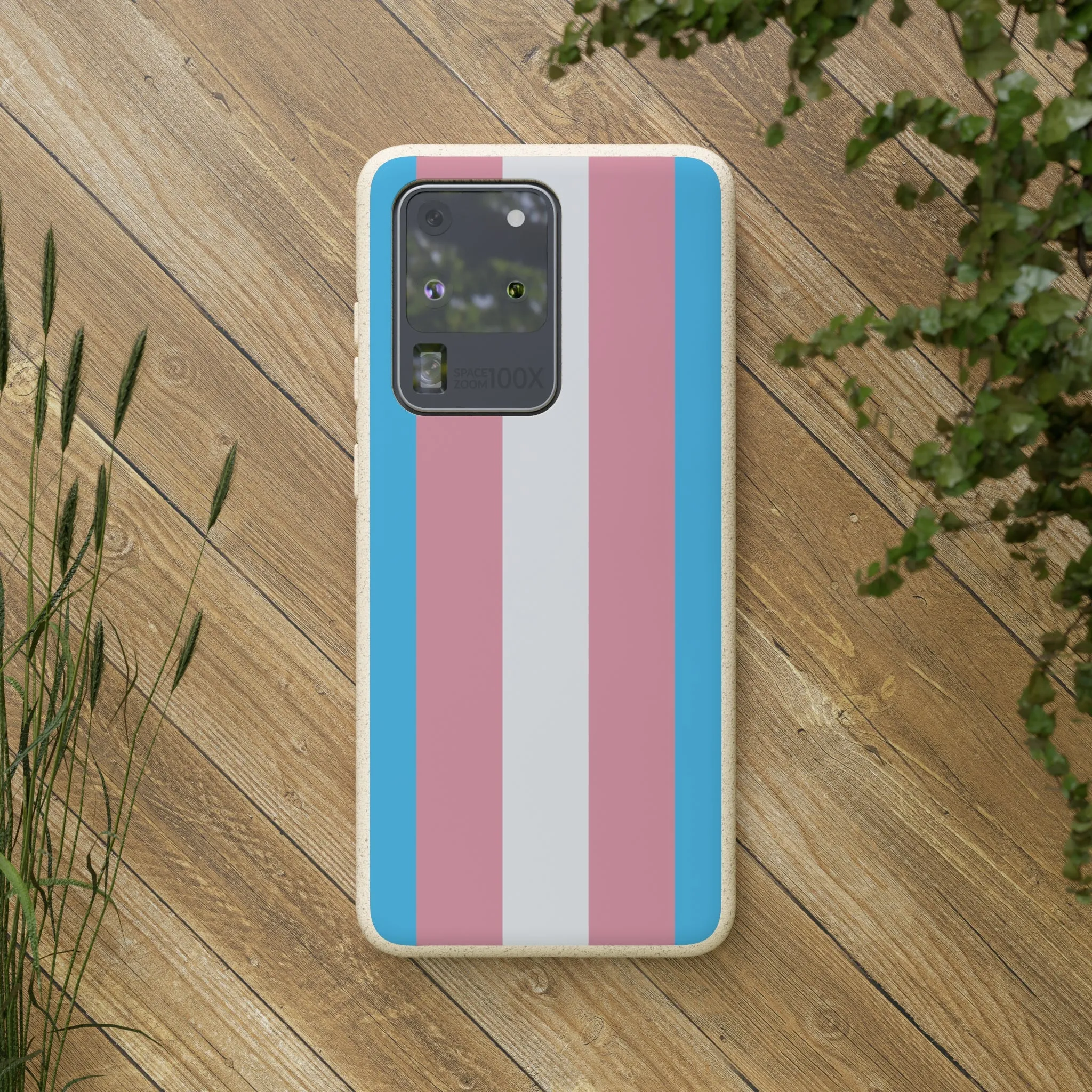 Transgender Pride Biodegradable Phone Case - Eco-Friendly, Sustainable, Phone Accessories