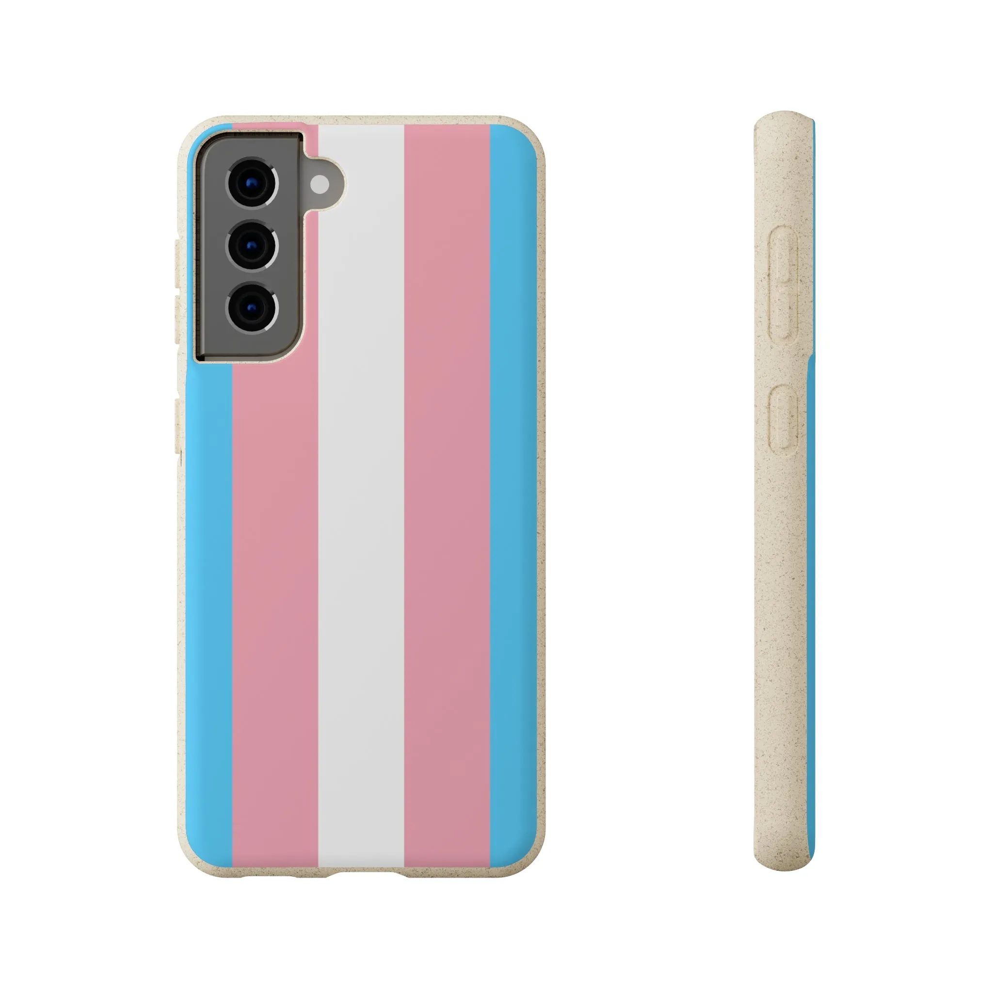 Transgender Pride Biodegradable Phone Case - Eco-Friendly, Sustainable, Phone Accessories