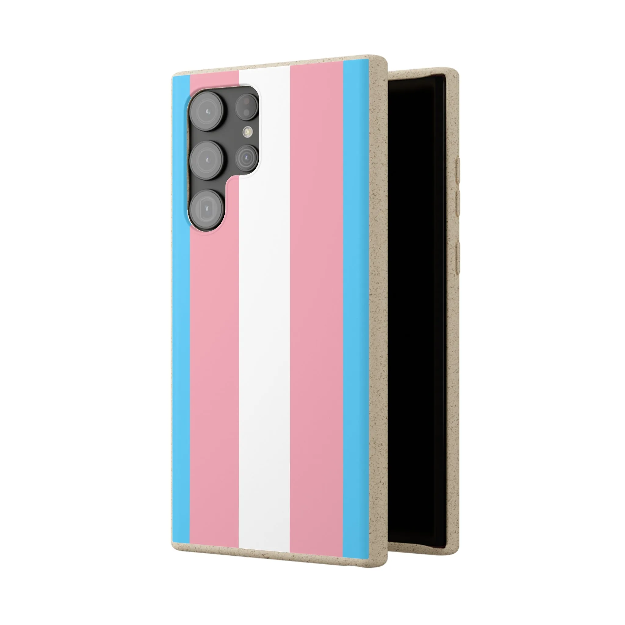 Transgender Pride Biodegradable Phone Case - Eco-Friendly, Sustainable, Phone Accessories