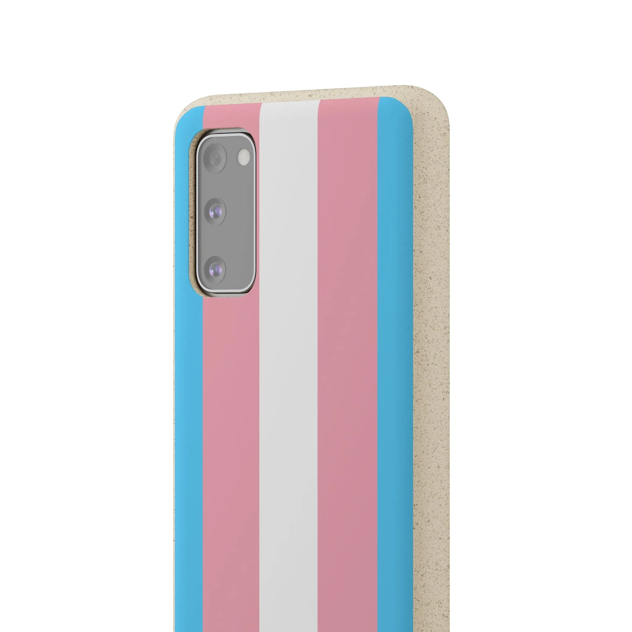 Transgender Pride Biodegradable Phone Case - Eco-Friendly, Sustainable, Phone Accessories