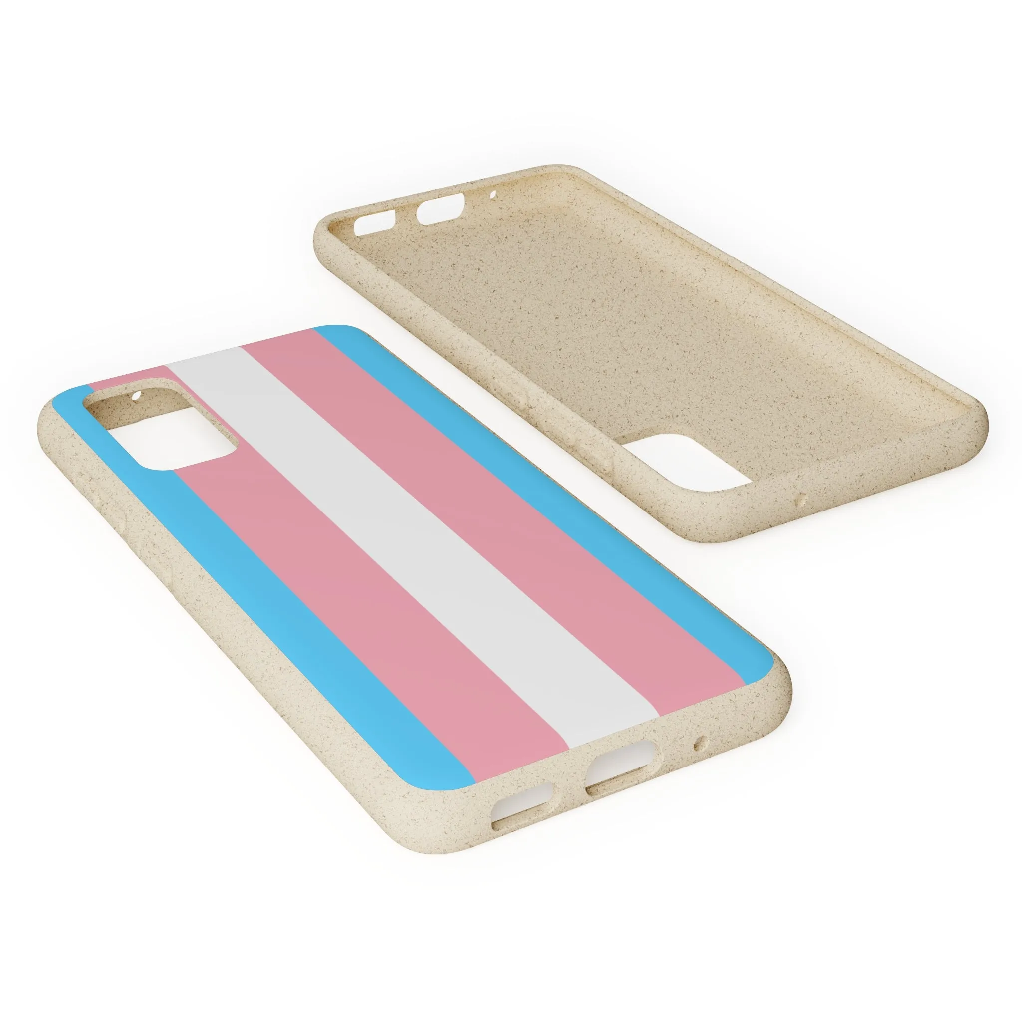 Transgender Pride Biodegradable Phone Case - Eco-Friendly, Sustainable, Phone Accessories