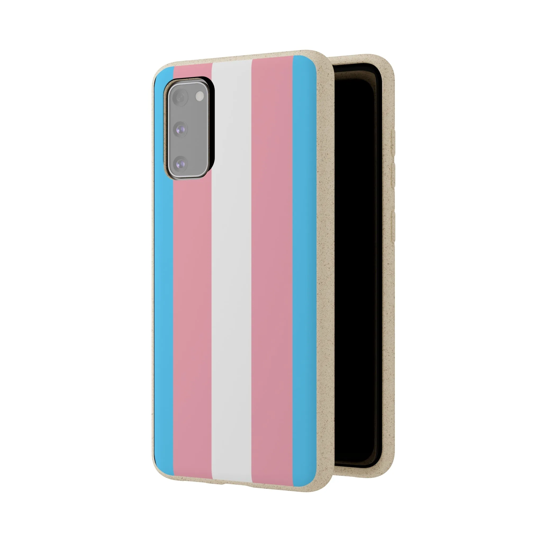 Transgender Pride Biodegradable Phone Case - Eco-Friendly, Sustainable, Phone Accessories