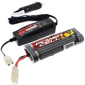 Traxxas 1/10 Nitro Sport 7.2V NiMH 1800 mAh Battery & 2 Amp Car Charger